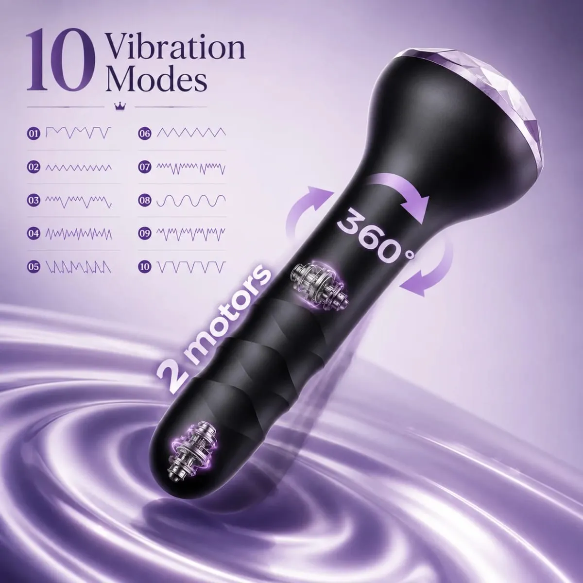 Vibrador butt plug anal brinquedos massageador de próstata com 10 vibração rotativa iniciante-amigável anal plug brinquedos sexuais para homens
