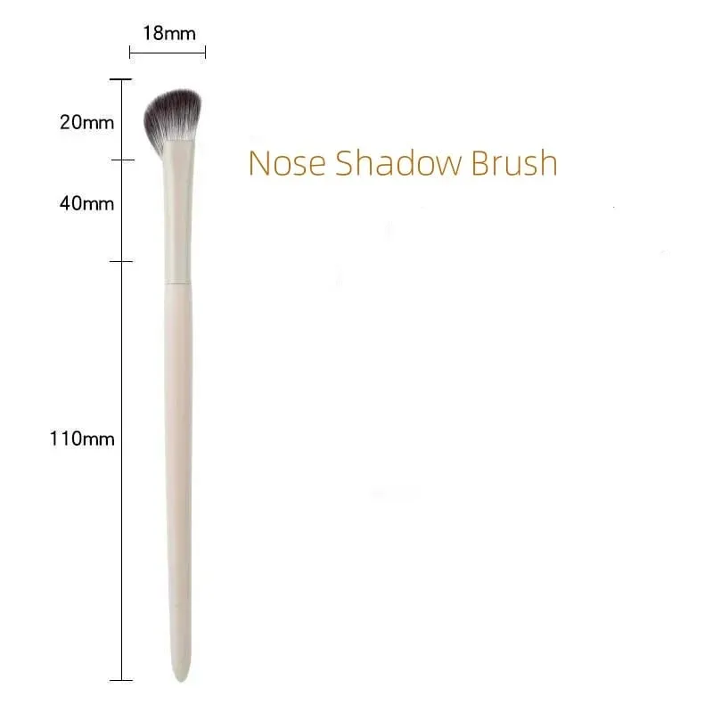 Kit de pincéis de maquiagem para sombra, alta qualidade, ponto, blush, sombra, sobrancelha, pó solto, ferramenta de pincéis de maquiagem para os olhos