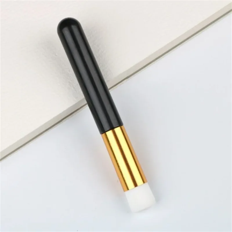 Libeauty atacado escovas de limpeza de cílios para extensões de cílios glitter lash shampoo escovas nariz poros limpeza ferramenta de maquiagem