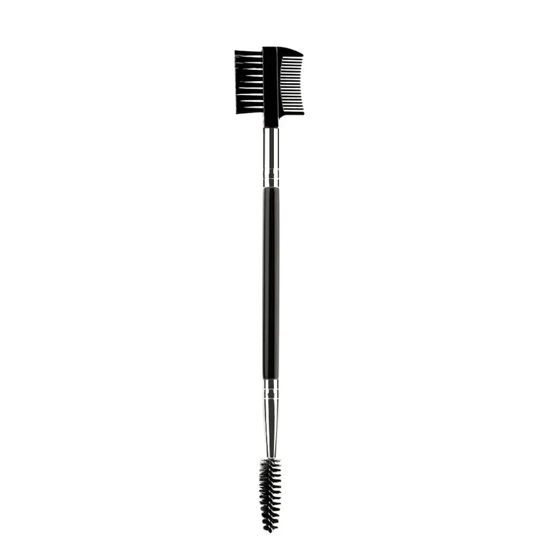 1/2/5PCS 3 Head Eyebrow Eyelash Shaper Double Head Brush Makeup Grooming Tool Cosmetic With 3 Different Spoolie Brushes