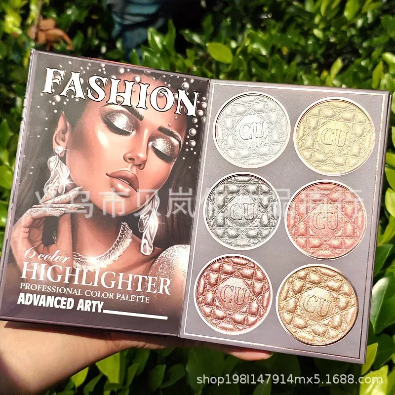Paleta de sombras livro brilhante fosco glitter camaleão pigmentos prensados ​​profissional palco maquiagem kit cosplay 48 cores