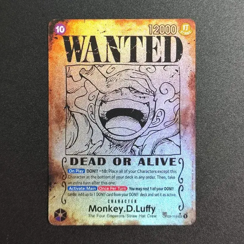 Cartão proxy de uma peça, Luffy Shanks ACE Roger Ensine Kaido, cartão de personagem querido, arte alternativa, coleção em inglês, cartões de anime — image 7