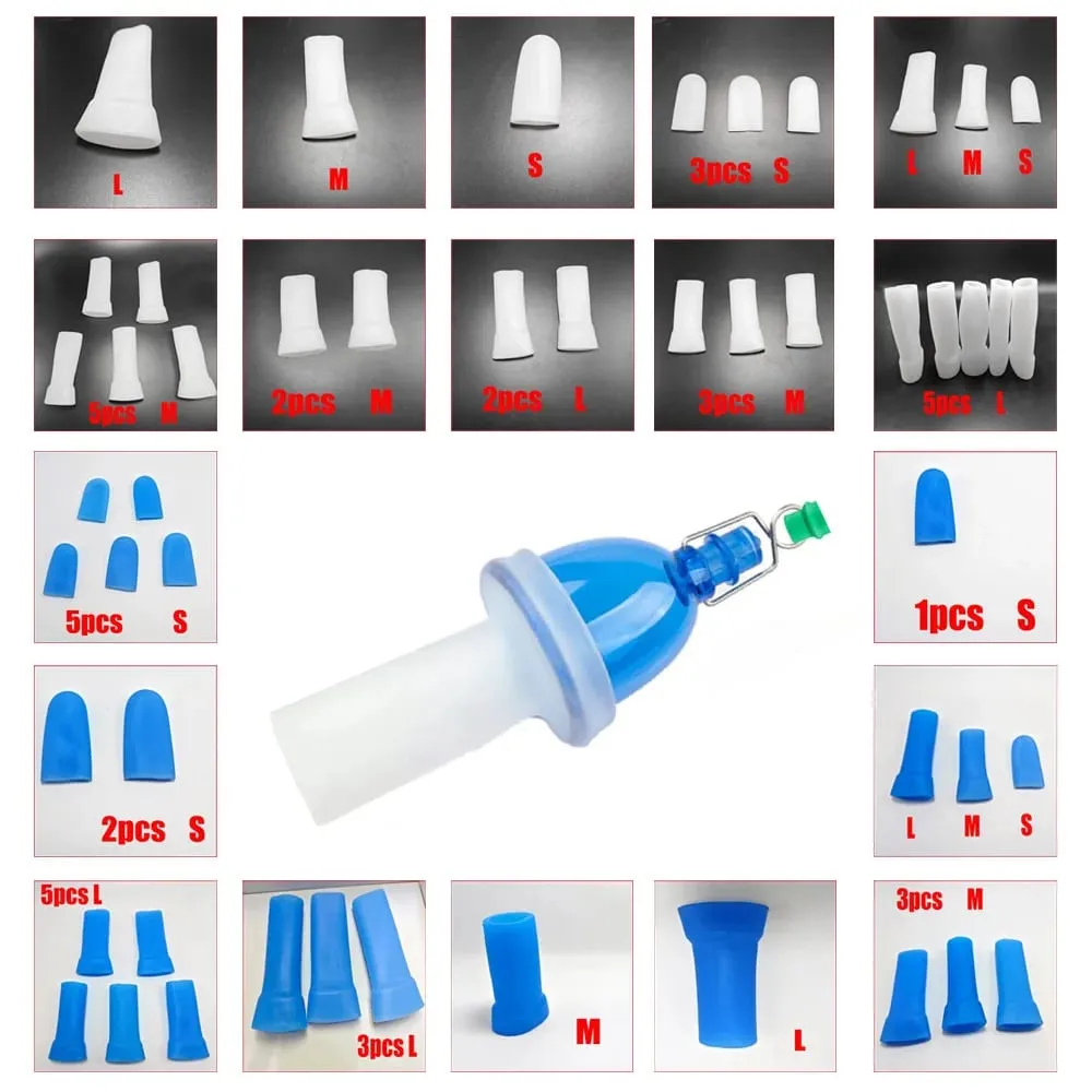 S/M/L Silicone Sleeve for Vacuum Cup Extender Penis Pump Penis Enlargement/Stretcher Replacement Accessories Sex Toy for Men 18+