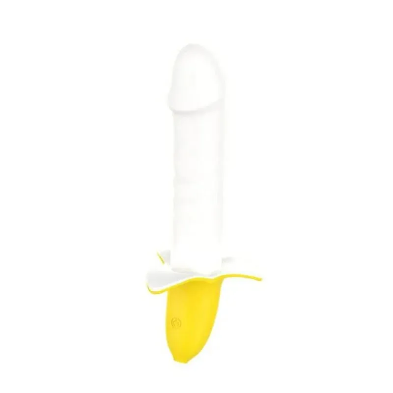 Vibrador banana, 10/8 frequência, carregamento usb, ponto g, estimulador de clitóris, vibrador forte, massageador macio, brinquedos sexuais adultos para mulheres