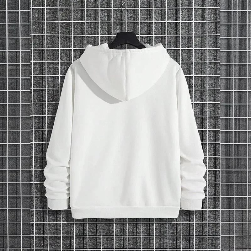 2025 outono/inverno nova chegada moletom com capuz masculino de alta qualidade cor sólida moletom masculino casa ao ar livre casual moda pulôver