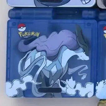 Pokémon Series GBA SP Shell - Charizard Rayquaza Gengar Capa de edição limitada para console de reposição — image 22