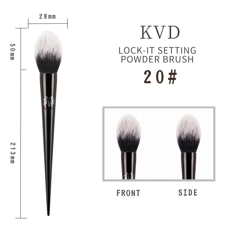 Kat Von D 化妝刷粉底腮紅高光澤遮瑕粉塑眼影刷 KVD 品牌化妝刷