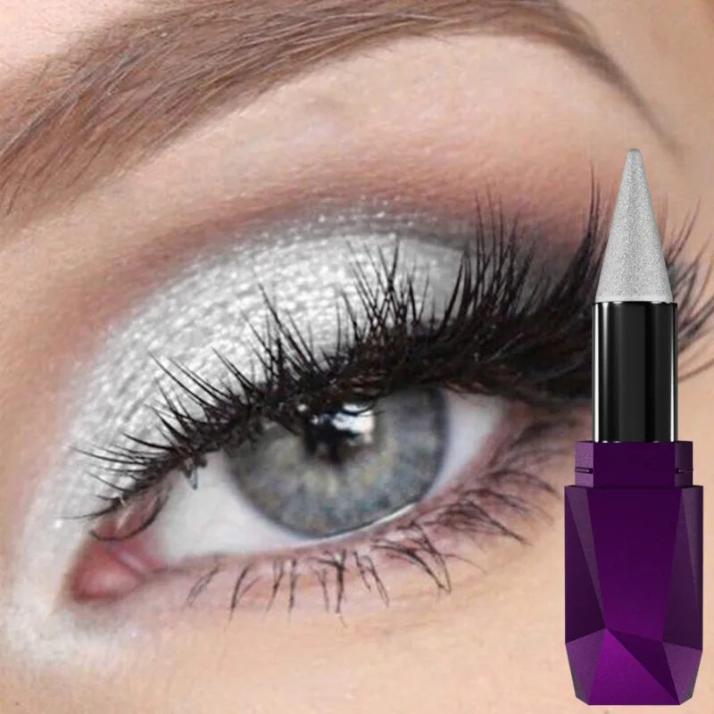 25 kleuren 1 ST Parel Oogschaduw Stick Waterdicht Langdurig Glitter & Matte Kleur Oogschaduw Make-up Gezicht Hoogtepunt Cosmetica Cadeau