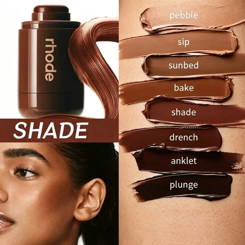 Contour Bronzer Stick Non-fading Waterproof Pocket Blusher LipBoost Lip Gloss Moisturizing Colada Lipstick Eye Patch