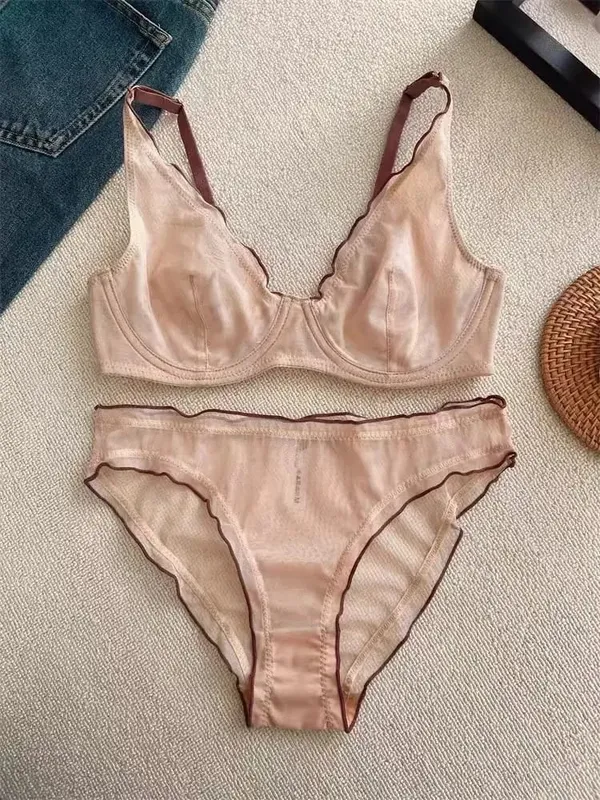 Full Coverage Minimiser Bra for Large Bust Ultra Thin Seamless Wireless Lift & Support Anti Sag Set BANERDANNI S-2XL 32-40 ABC