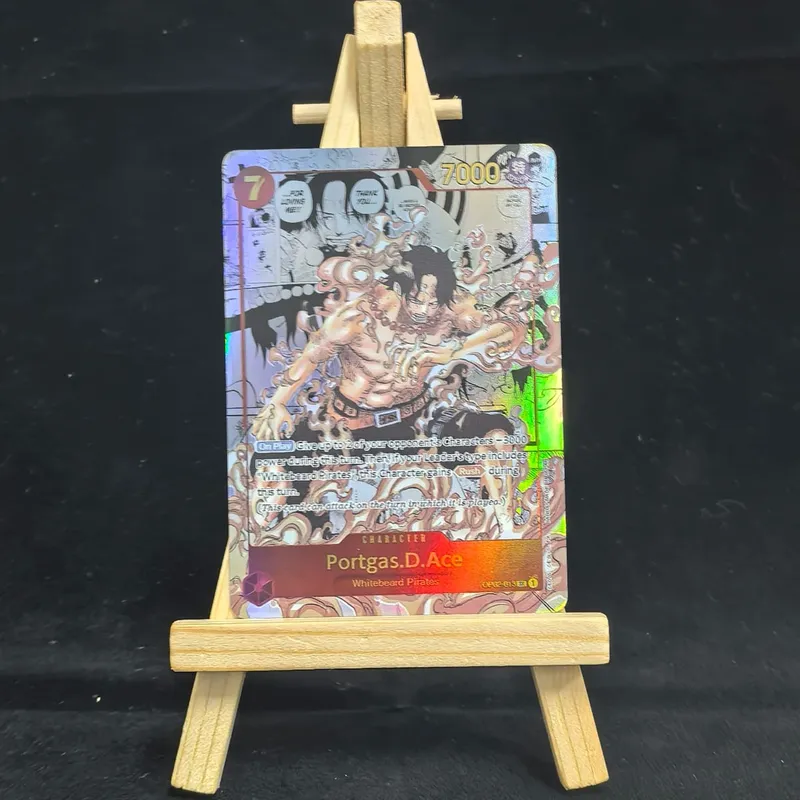 22 Pçs/set OP01-OP11 OPCG ONE PIECE Collection Card Roronoa Zoro Monkey D. Luffy Sabo Nami GOLD.ROGER DIY Versão em Inglês Presente