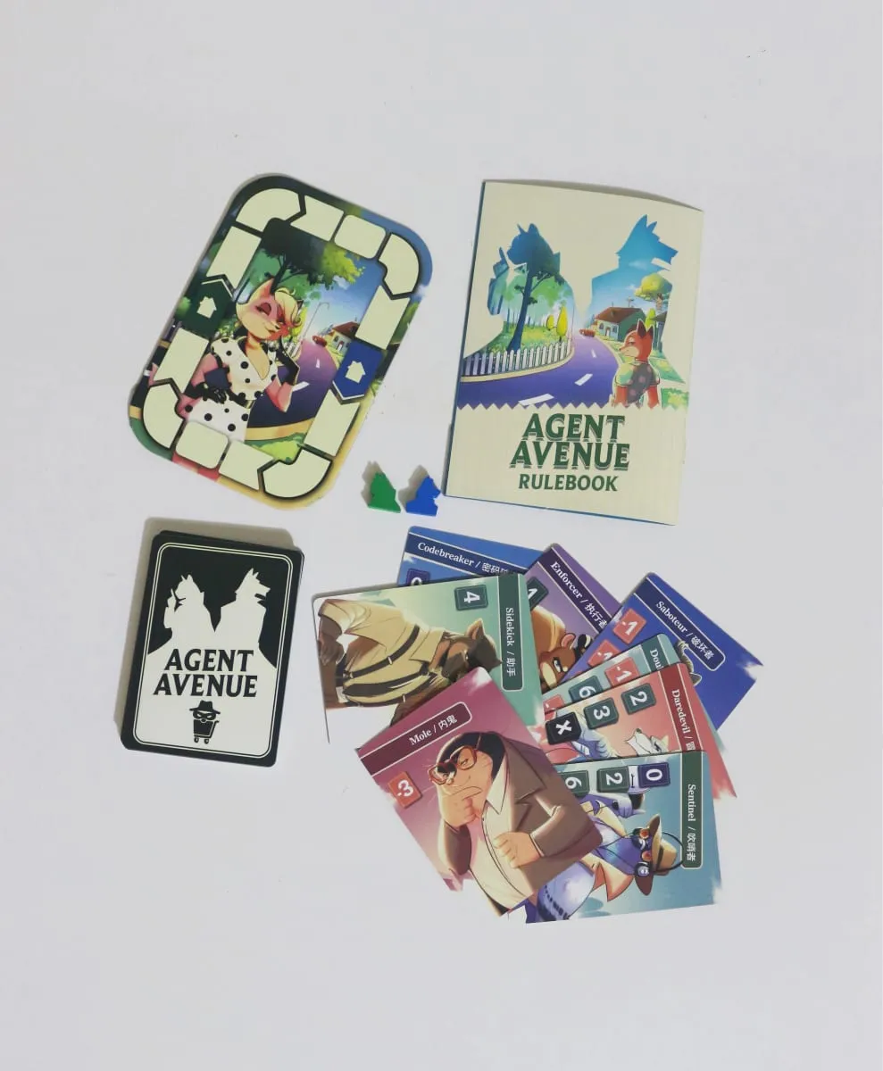 Agent Avenue Board Game - ‎Development of Strategic Thinking and Competitiveness Skills Game