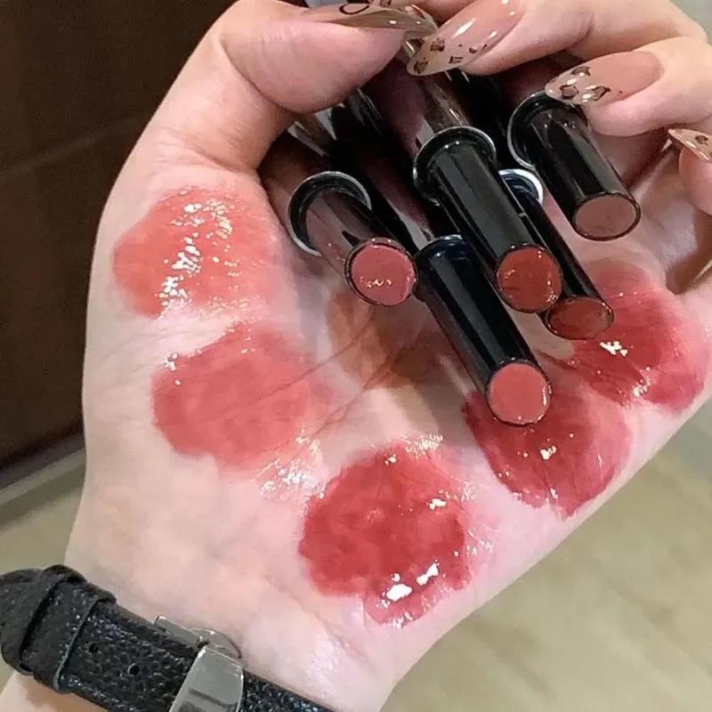 Mirror Jelly Lipstick Lasting Moisturising 6 Colors Water-light Lip Gloss Waterproof Pink Lip Tint Korean Makeup Women Cosmetics — image 6