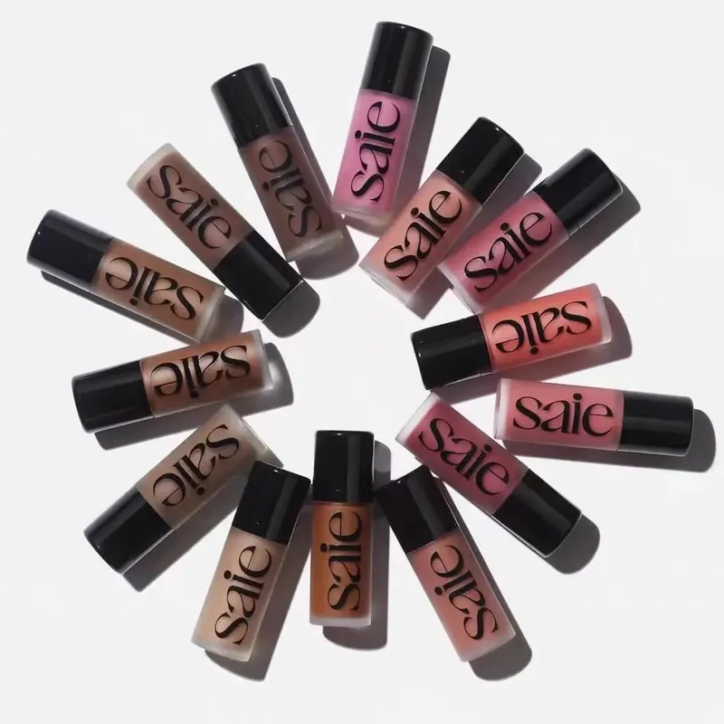Saie Moisturizing Face Liquid Highlighter Bronzer Contouring Cream Highlight Shimmer Shine Illuminator Easy To Apply Makeup