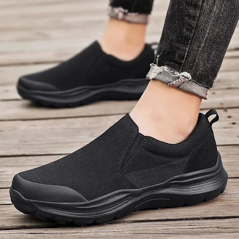 Men's Walking Shoes Handmade Breathable Man Flat Loafer Lightweight Male Driving Casual Sneakers Outdoor Footwear Size39-47