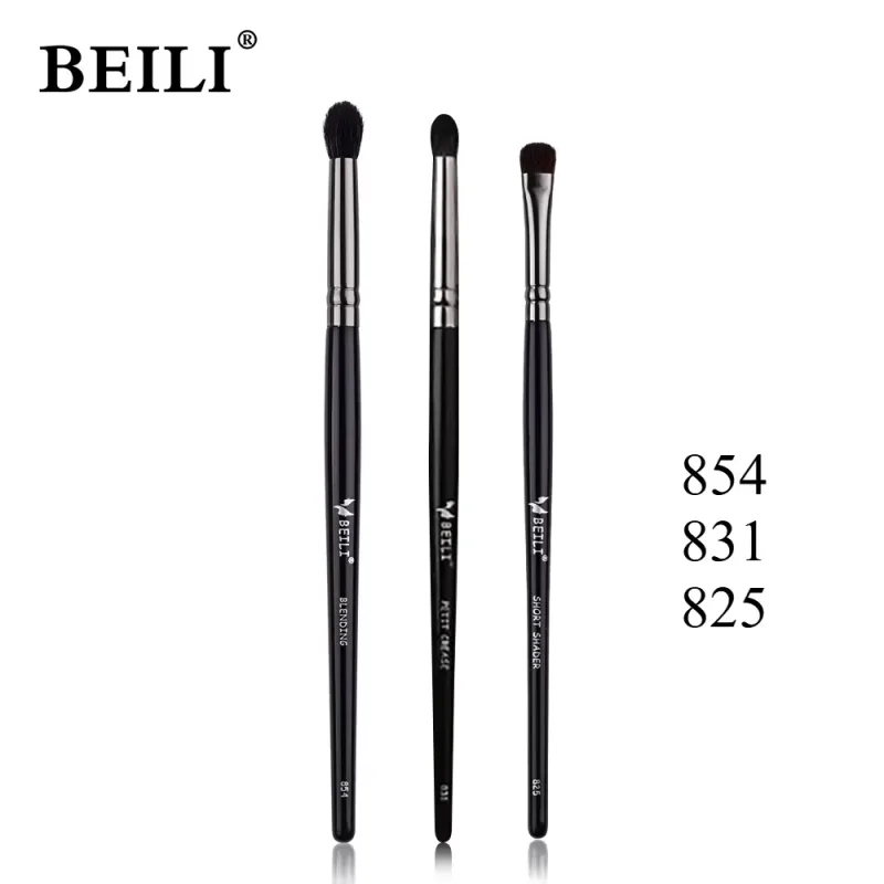 Multifuncional conjunto de pincéis de maquiagem para os olhos profissional sombra mistura corretivo sobrancelha delineador pincéis cosméticos beleza compõem — image 12