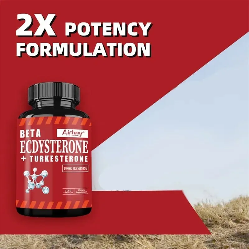Suplementos de Beta Ecdisterona e Turkesterona - Aumentam a massa muscular, melhoram o desempenho atlético e a força