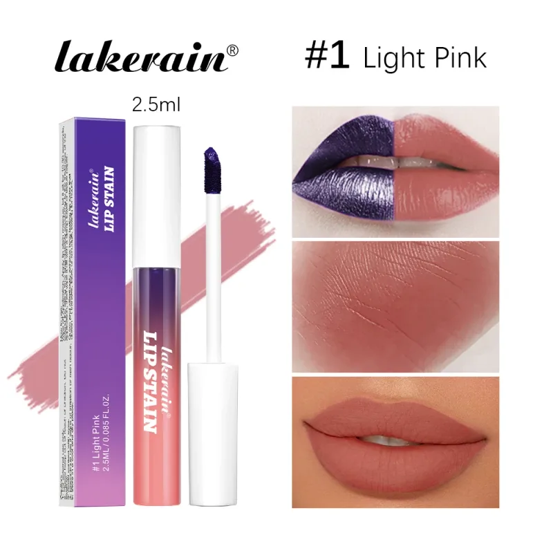 Lakerain Lip Gloss Peel and Stick Set Pink Lip Gloss Transfer Resistant Long-lasting Waterproof Natural Lip Gloss For Women