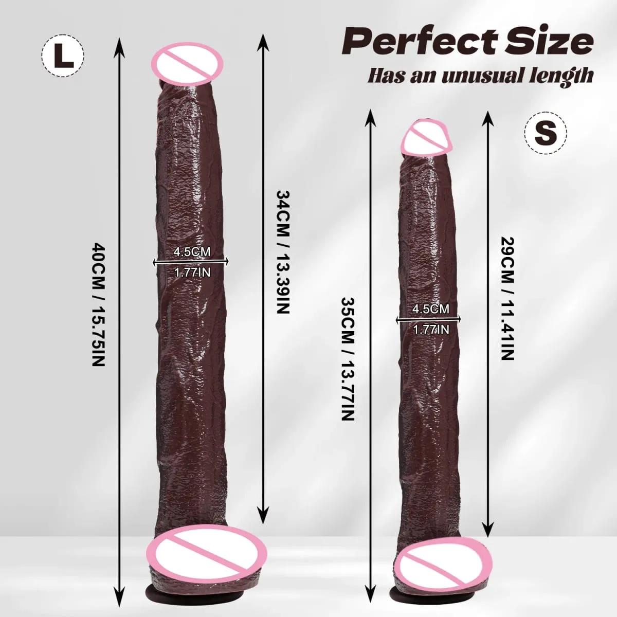 Ealistic longo vibrador preto anal plug com ventosa longo pênis butt plug brinquedo sexual para homens mulheres phallus anal dilatador estimulação