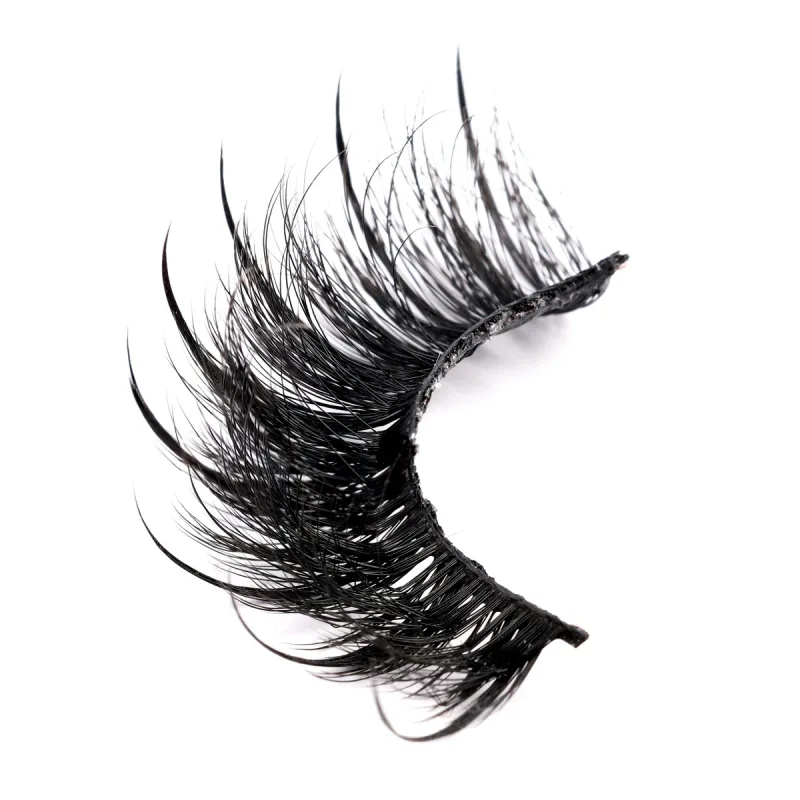 Wet Lash Spikes Volume Fluffy Full Strip Lashes Makeup Accessories Faux Mink Eye Lashes Vendor Wet Manga Lashes False Eyelashes — image 10