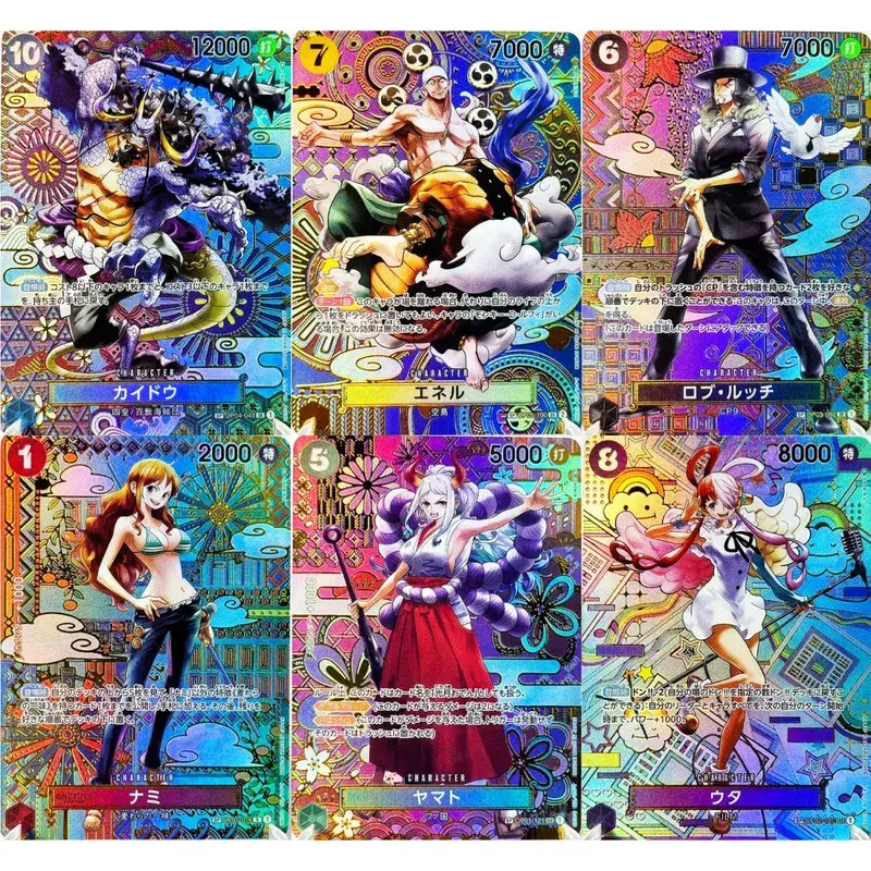 Conjunto completo de cartas de jogo de peça única sp, coleção completa de cartas raras de alta qualidade, réplica diy de cartão proxy de folha de anime [inglês/japonês]