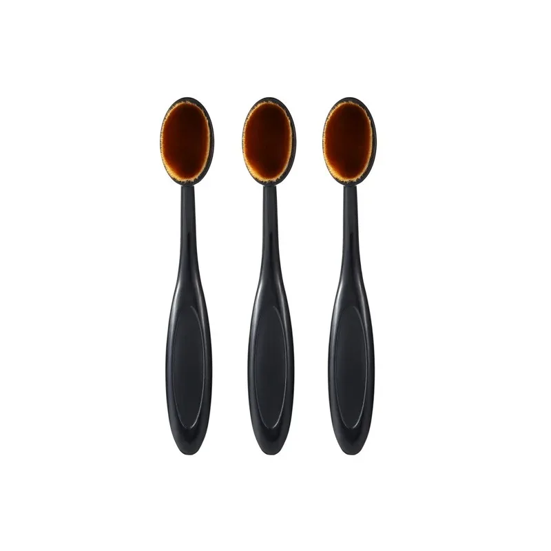 1/3PCS Large Foundation Brush Toothbrush Shape Makeup Make Up Tools Get Fast Even Application of Creams and Powders Cosmnetic