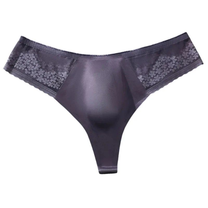 Nude masculino g-string cor sólida tangas g-strings design sem costura 68 náilon 32 elastano ultra fino 3d protuberância bolsa — image 5