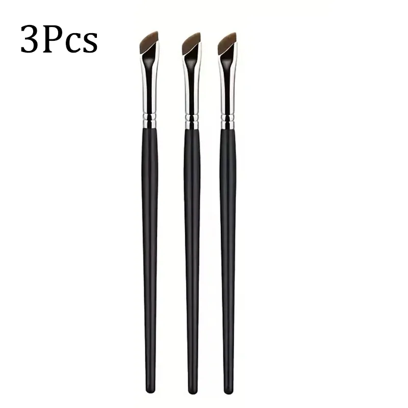 5/1pcs Sickle Eyeliner Brush Ultra Thin Oblique Angle Flat Head Eyebrow Brush Knife Edge Makeup Brush Liquid Eyeliner Brushes — image 8