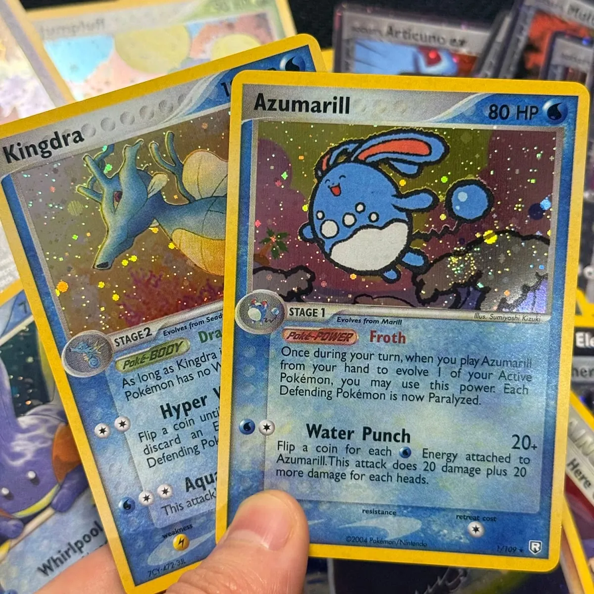 Cartões proxy Team Rocket Returns (TR) Rocket’s Moltres Rocket’s Sneasel Treecko Star Dark Ampharos Azumarill Mudkip Star