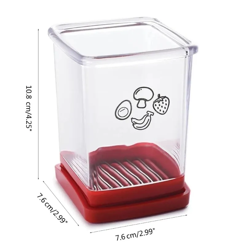 Cozinha velocidade copo cortador cortador de frutas ferramenta para ovos frutas vegetais aperitivo