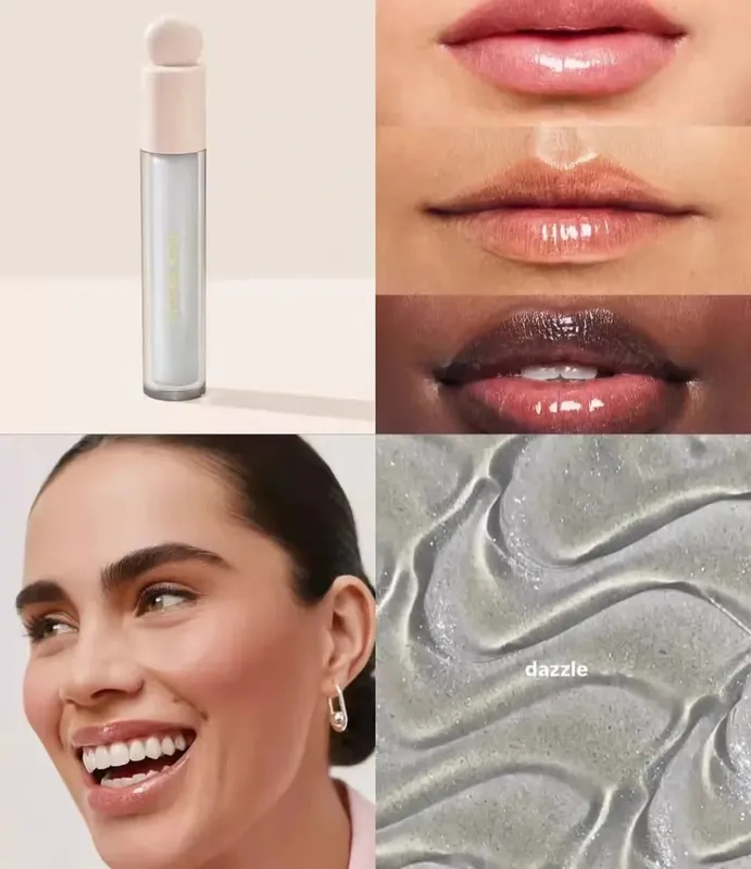 Batom brilhante labial blam, maquiagem hidratante duradoura, pitada macia, mancha de óleo labial, brilho labial feliz esperança maravilha
