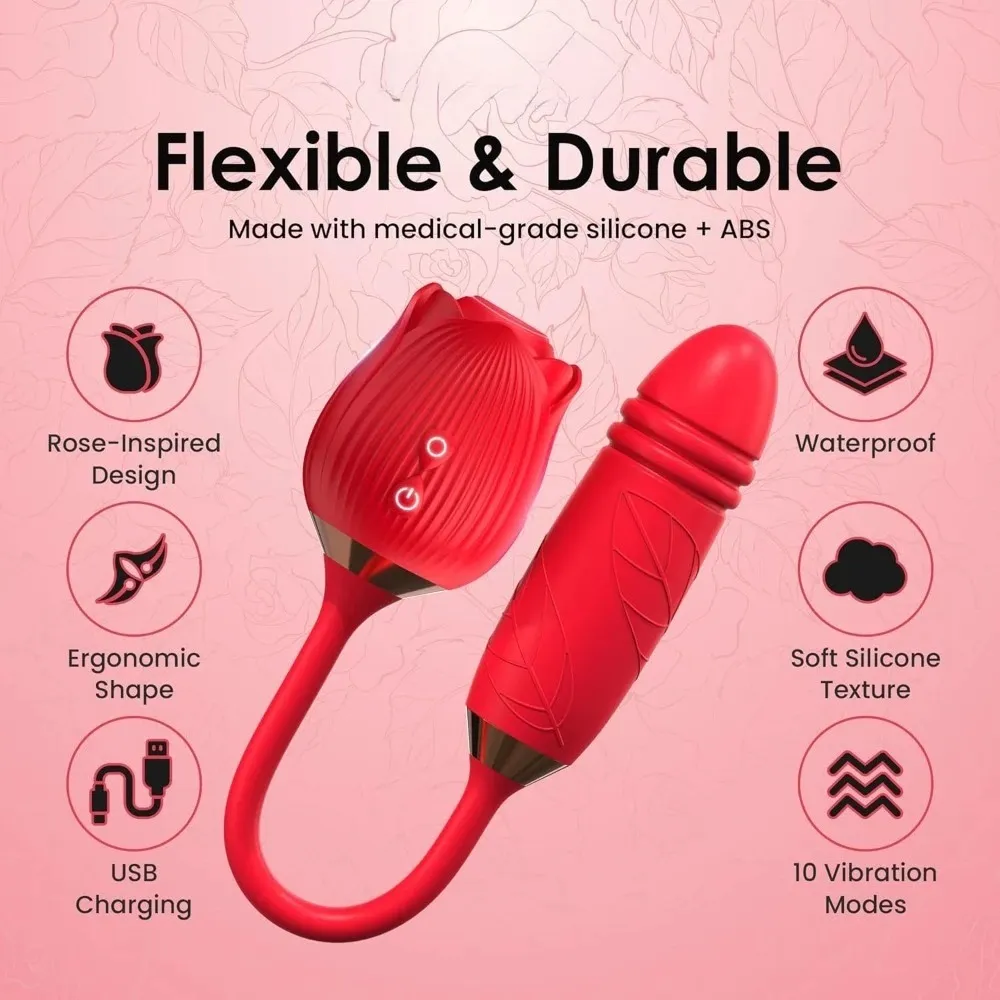 Vibrador de ponto G, estimulador de sucção de mamilo clitoriano, 10 modos, brinquedo sexual de ovo vibratório para casais femininos