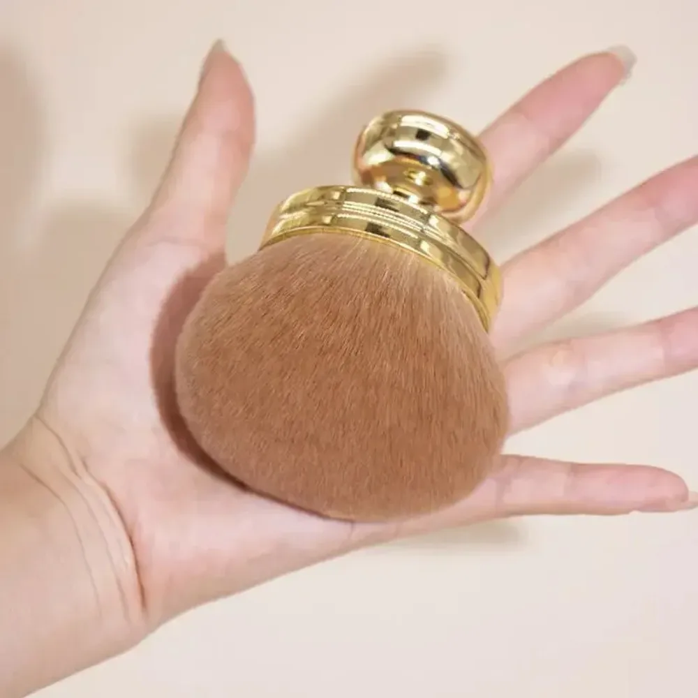 Pincéis de maquiagem extra grandes com cerdas macias, pincéis profissionais para base facial, pó, pincéis de maquiagem, acessórios cosméticos