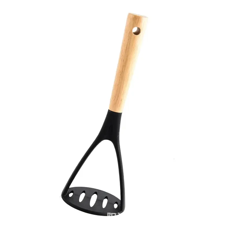 Cross-border kitchen tools Silicone potato press purer Garlic press Potato purer Resistant to high temperatures
