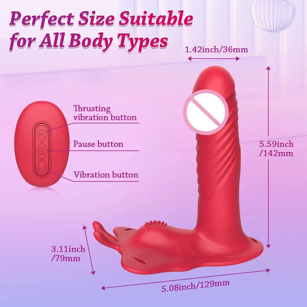 Vibrador de impulso remoto sem fio wearable 10 modos telescópicos vibrador vibrador clitóris estimulador butt plug brinquedo sexual para mulher