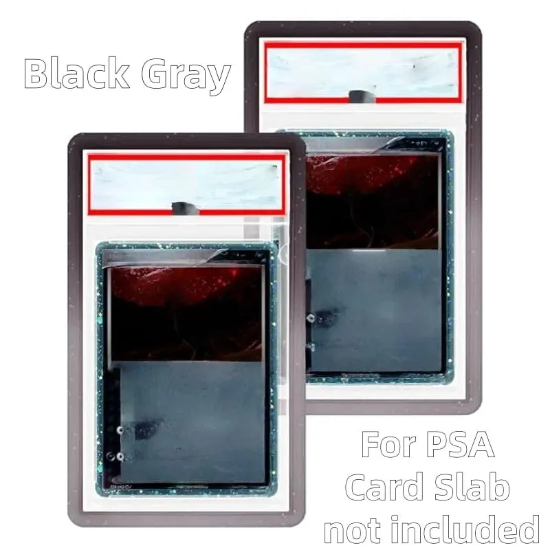 Gradiente silicone pára-choques caso guarda protetor de exibição mangas pele tpu para psa 35pt graduado cartão laje esportes jogo armazenamento titular