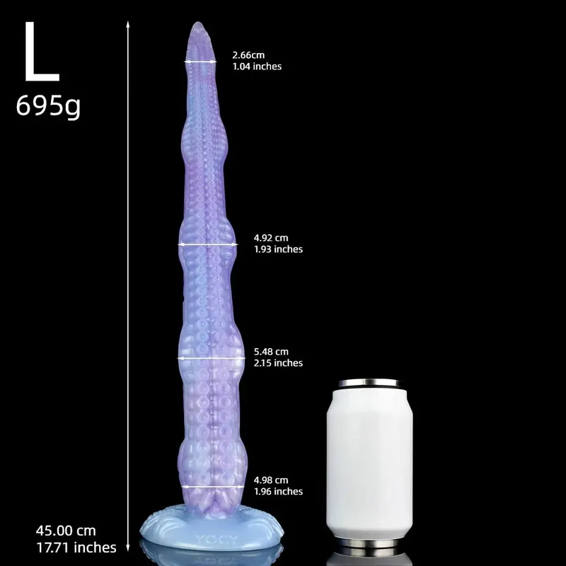 65cm longo butt plug com ventosa s m l xl xxl fantasia polvo perna vibrador anal contas 5 tamanhos brinquedos sexuais para mulher homem — image 11