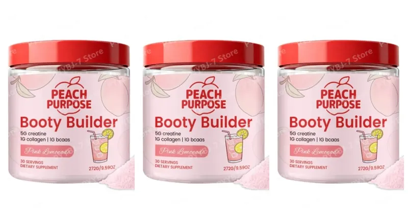 Pó de recuperação de treino com creatina, colágeno e BCAAs – Suplemento nutricional de bebida fitness para suporte muscular pós-treino