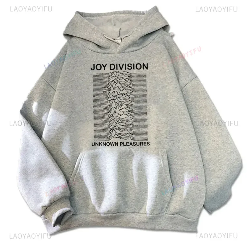 Joy division prazeres desconhecidos pulôver masculino novo em moletons com capuz primavera e outono manga comprida com capuz roupas y2k