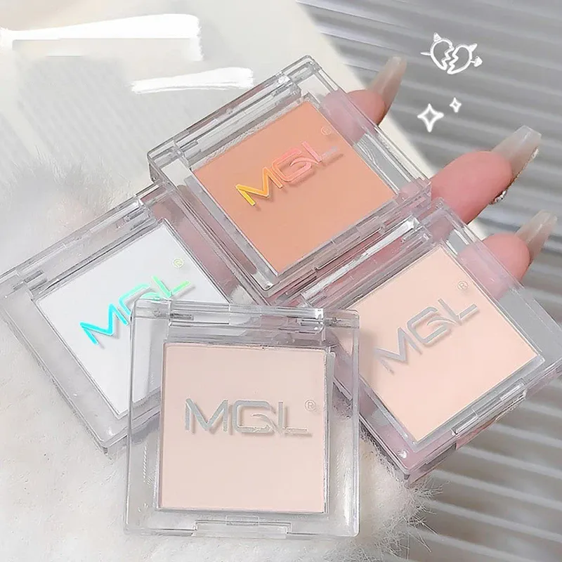 Paleta de sombra monocromática branca fosca, natural 3d, iluminador, pó, longa duração, maquiagem para os olhos