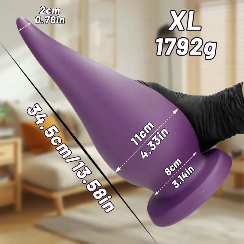 6/8/10/11cm super grosso anal buttplug extra longo anal plug fisting vibrador penetração anal brinquedo sexual para mulheres homens massagem de próstata