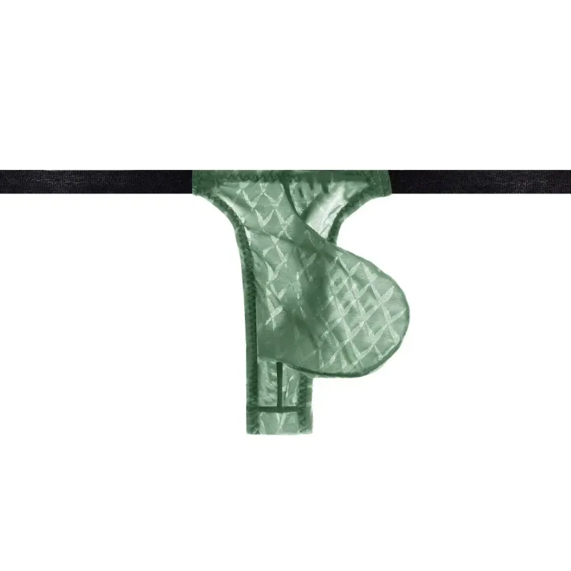 Transparente g-string masculino sexy mini t-back tangas ver através de roupa interior bulge bolsa cuecas de seda gelo lingerie pura cuecas