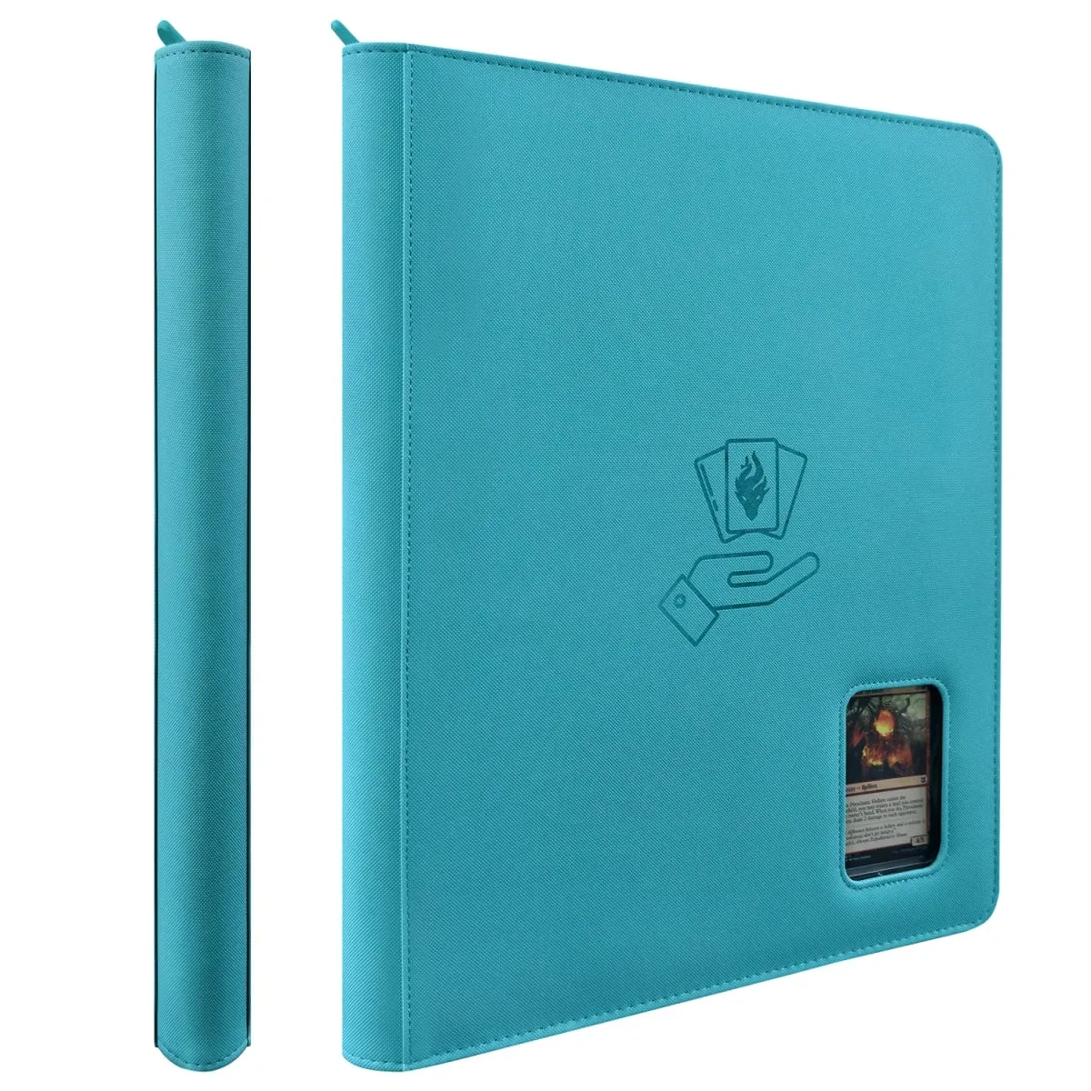 O fichário do carregador superior contém 360 carregadores superiores, 9 bolsos, fichário do carregador superior para cartões rígidos de 3 'x 4', fichário do cartão do toploader