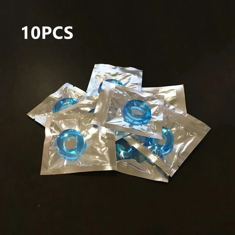 10/5 pçs silicone durável pênis anel adulto homens ejaculação atraso galo anéis de borracha pênis ampliação brinquedos sexuais para sexo masculino anel