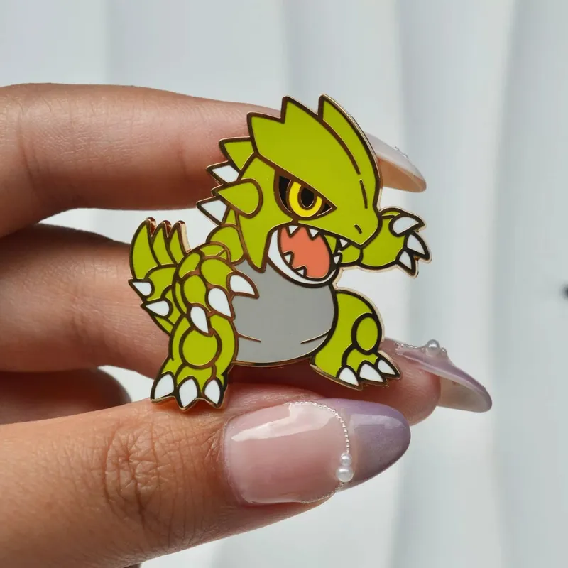 寶可夢硬琺瑯別針 衣服翻領別針 背包徽章 箱包首飾配件 粉絲禮品