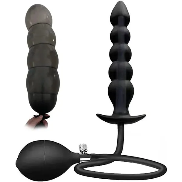 Expansor anal expandir inflável anal plug oversized enema treinamento butt plug dilatador bunda brinquedo sexual de próstata para homens