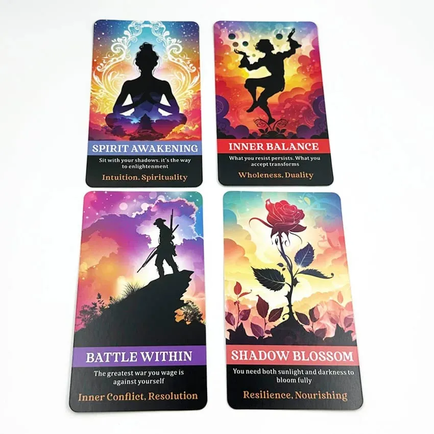 Shadow Work Oracle 卡 56Cards 12X7 CM 協助您了解您無意識的一面
