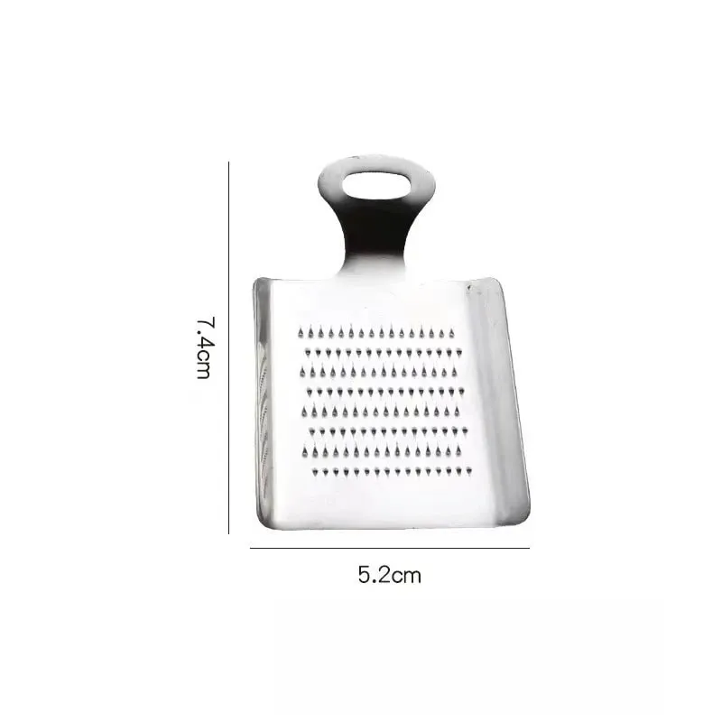 Colher multifuncional de aço inoxidável, ralador de gengibre, alho, gengibre, versátil, cozinha, triturador de gengibre para picar vegetais