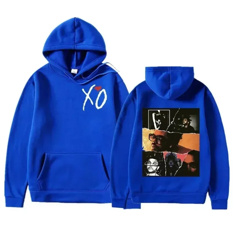 Retro The Weeknd Graphic Hoodie After Hours Til Dawn Oversized Sweatshirt Men's Women's Hip Hop Rock Hoodies Harajuku Streetwear