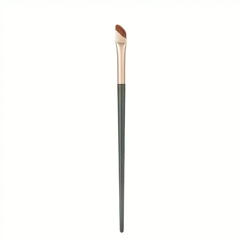 1/3 pincéis de delineador de bisturi com ponta de ângulo ultrafino pincel de sobrancelha de ângulo plano pincel de detalhes finos para maquiagem de olhos e área dos olhos